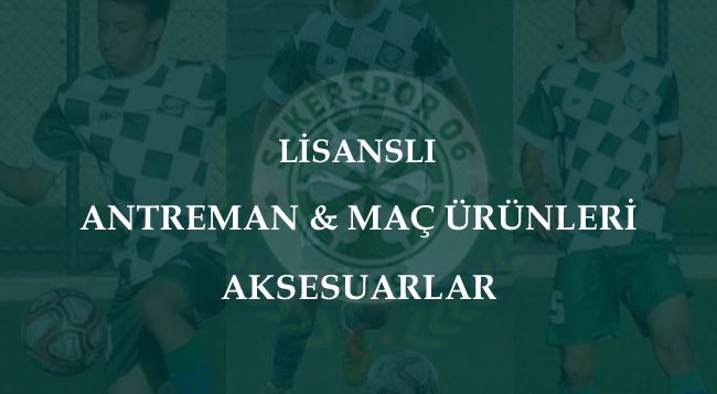 Şekerspor 06 Lisanslı Ürünler